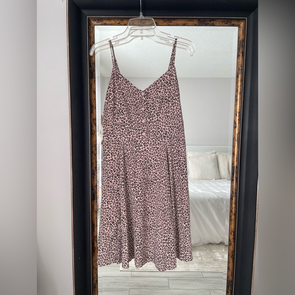 GAP Animal Print Spaghetti Strap Sundress